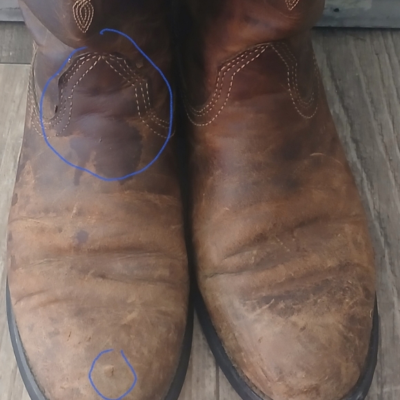 Ariat Heritage Roper Western Boots - Distressed Brown Size 7.5 C - Picture 11 of 11